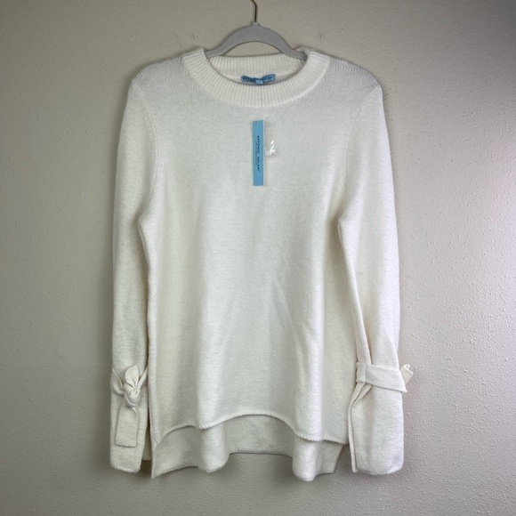 NWT ANTONIO MELANI Alpaca Wool Blend Sweater Size Small - Picture 3 of 10